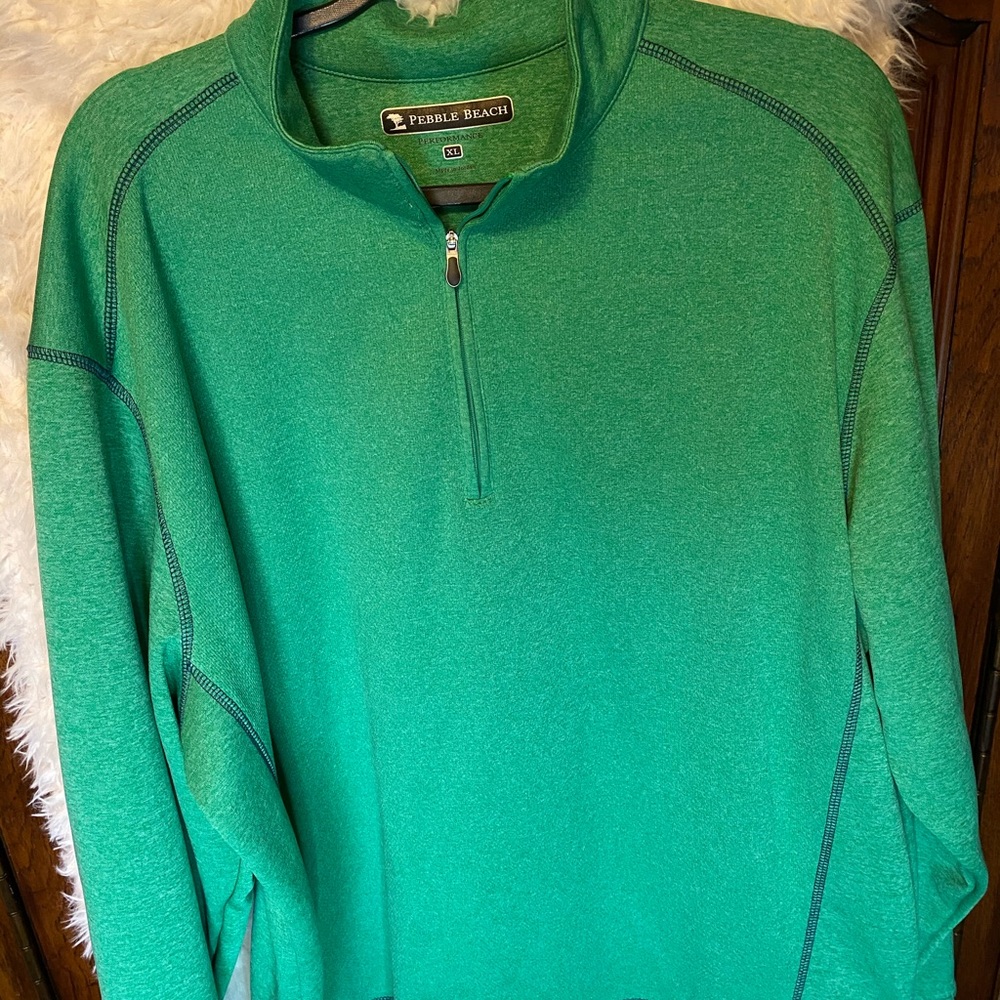 Pebble Beach Performance 1/2 Zip Golf Pullover XL